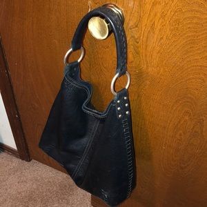 Lucky brand leather hobo black, the Penny